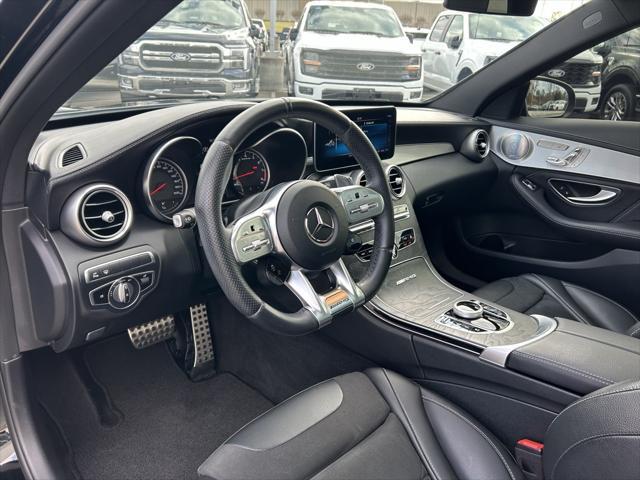 used 2019 Mercedes-Benz AMG C 63 car, priced at $43,995