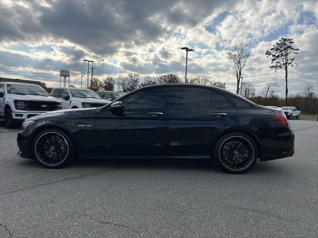 used 2019 Mercedes-Benz AMG C 63 car, priced at $43,995