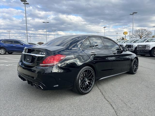 used 2019 Mercedes-Benz AMG C 63 car, priced at $43,995