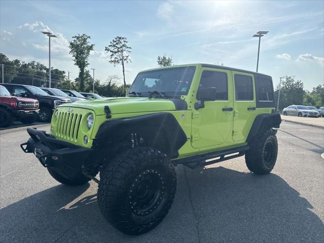 used 2016 Jeep Wrangler Unlimited car, priced at $23,995