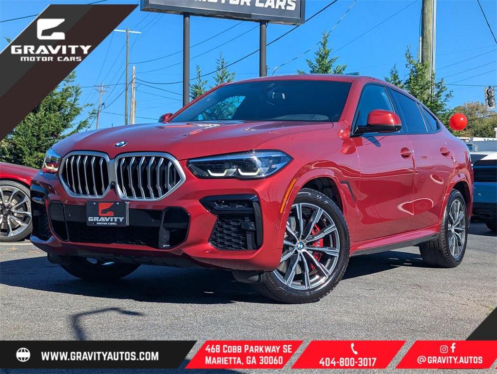 used 2023 BMW X6 car, priced at $56,199