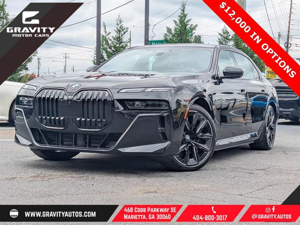 used 2023 BMW i7 car, priced at $72,140