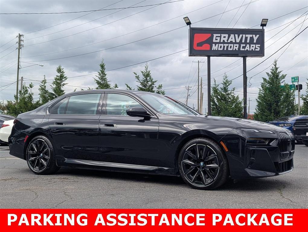 used 2023 BMW i7 car, priced at $72,140