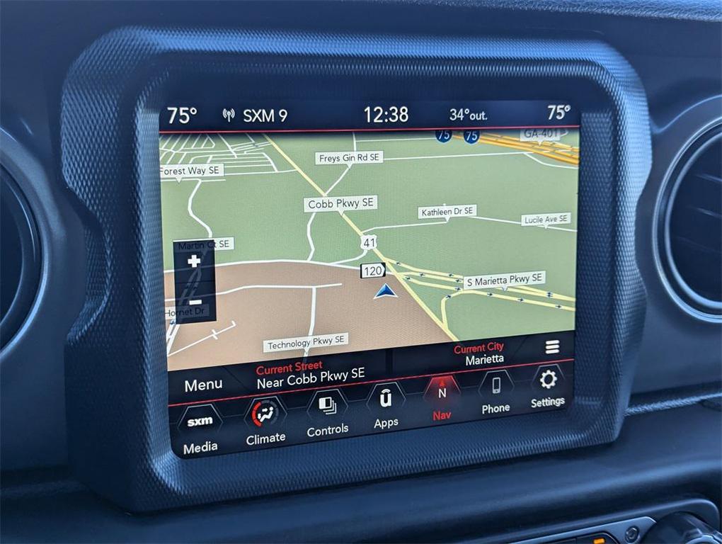 used 2021 Jeep Gladiator car, priced at $27,206