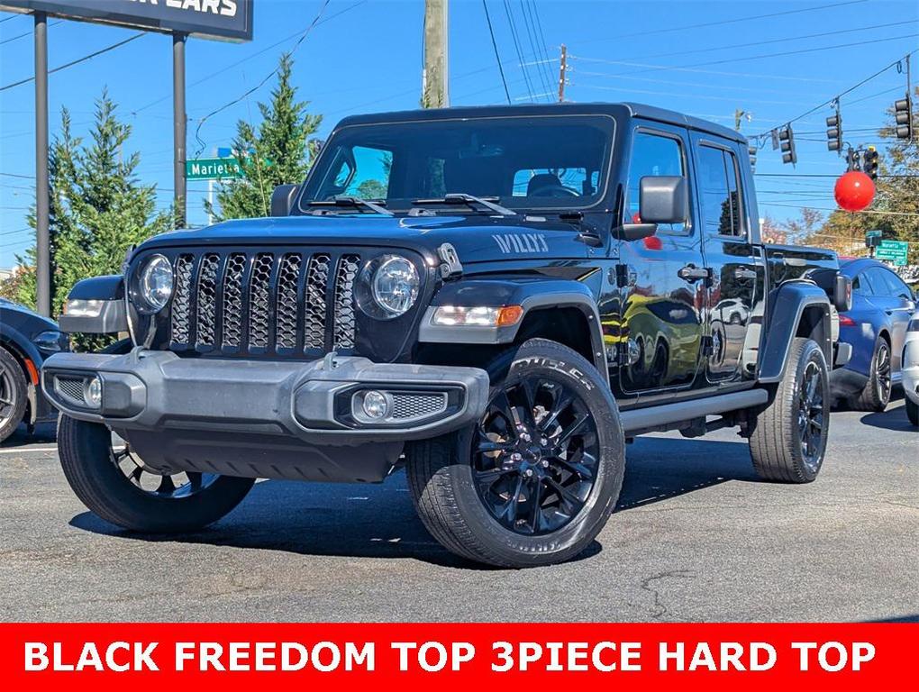 used 2021 Jeep Gladiator car, priced at $27,206
