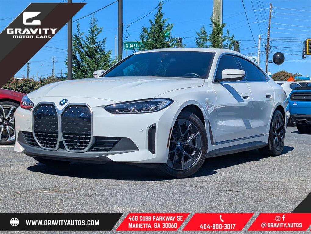 used 2022 BMW i4 Gran Coupe car, priced at $31,497