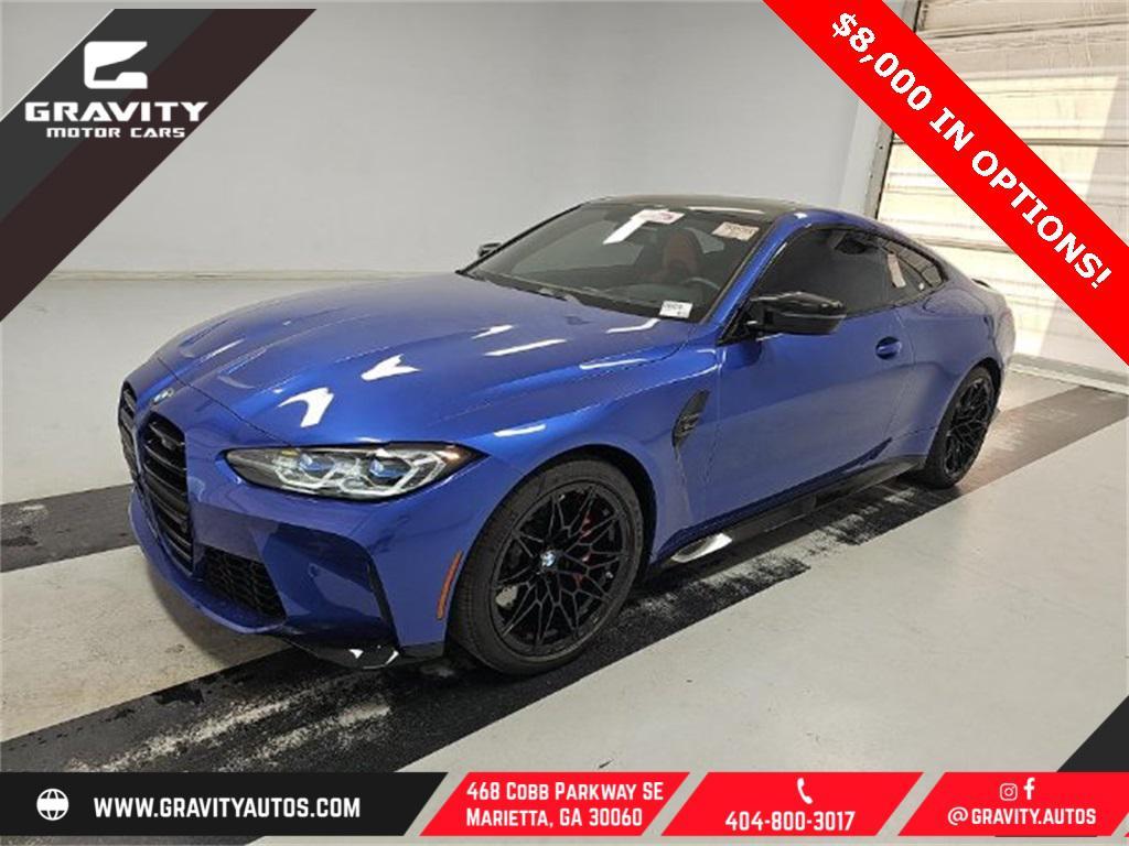 used 2021 BMW M4 car, priced at $72,720
