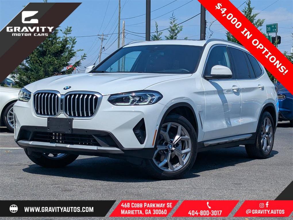 used 2024 BMW X3 car, priced at $33,472
