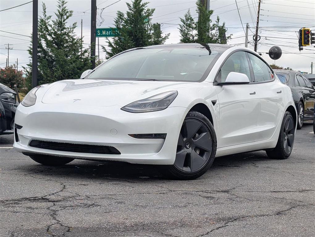 used 2023 Tesla Model 3 car, priced at $26,998