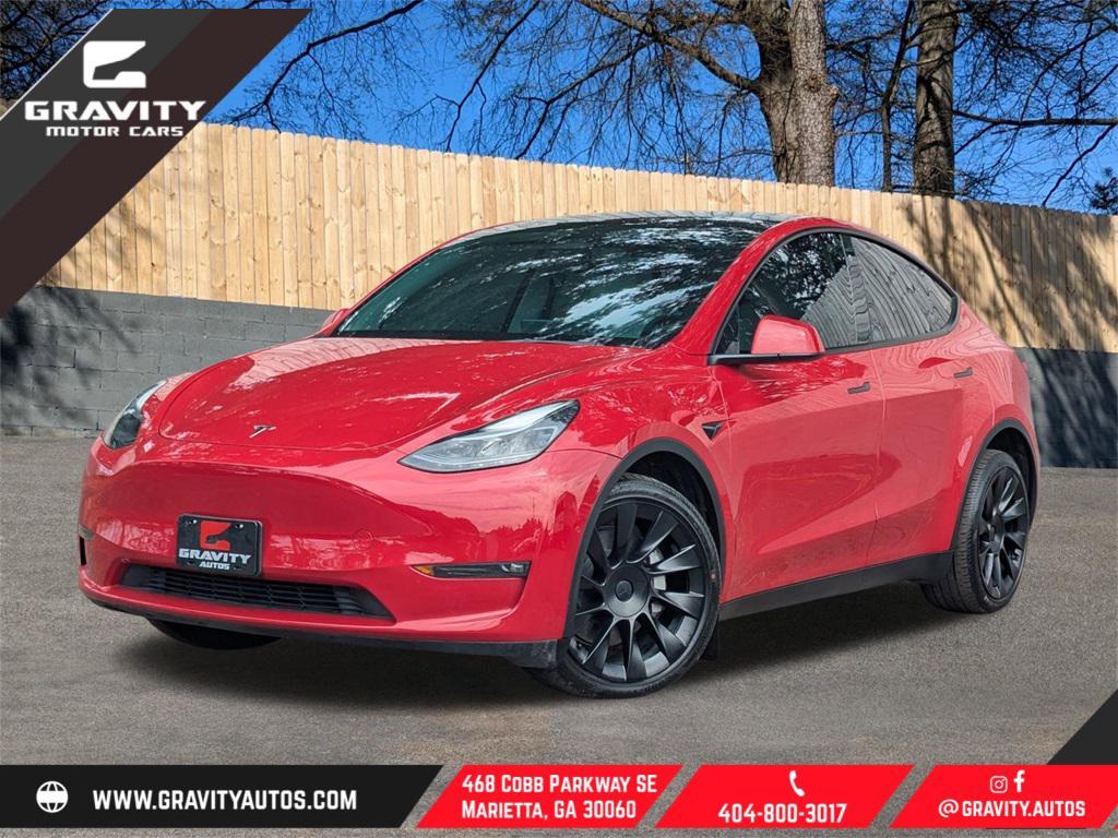 used 2022 Tesla Model Y car, priced at $31,999