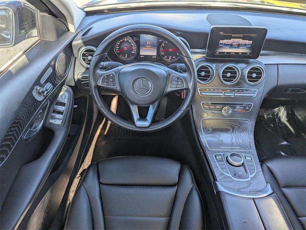 used 2017 Mercedes-Benz C-Class car, priced at $10,694