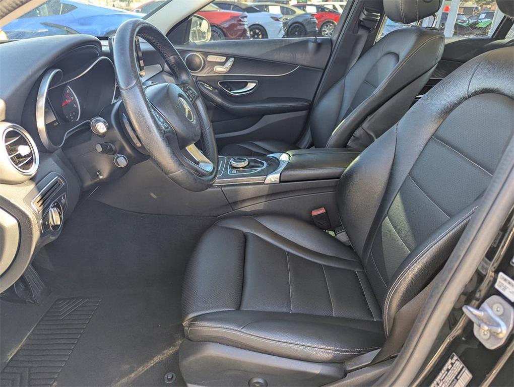 used 2017 Mercedes-Benz C-Class car, priced at $10,694