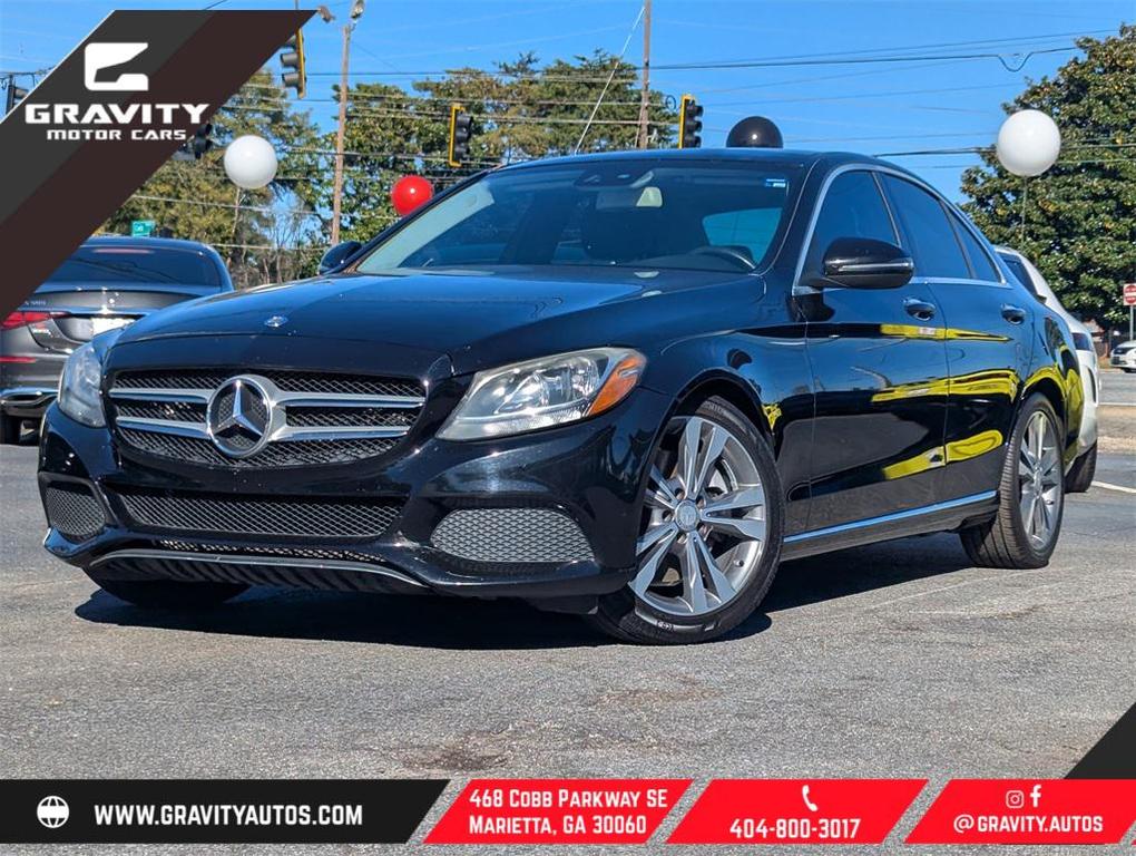 used 2017 Mercedes-Benz C-Class car, priced at $10,694
