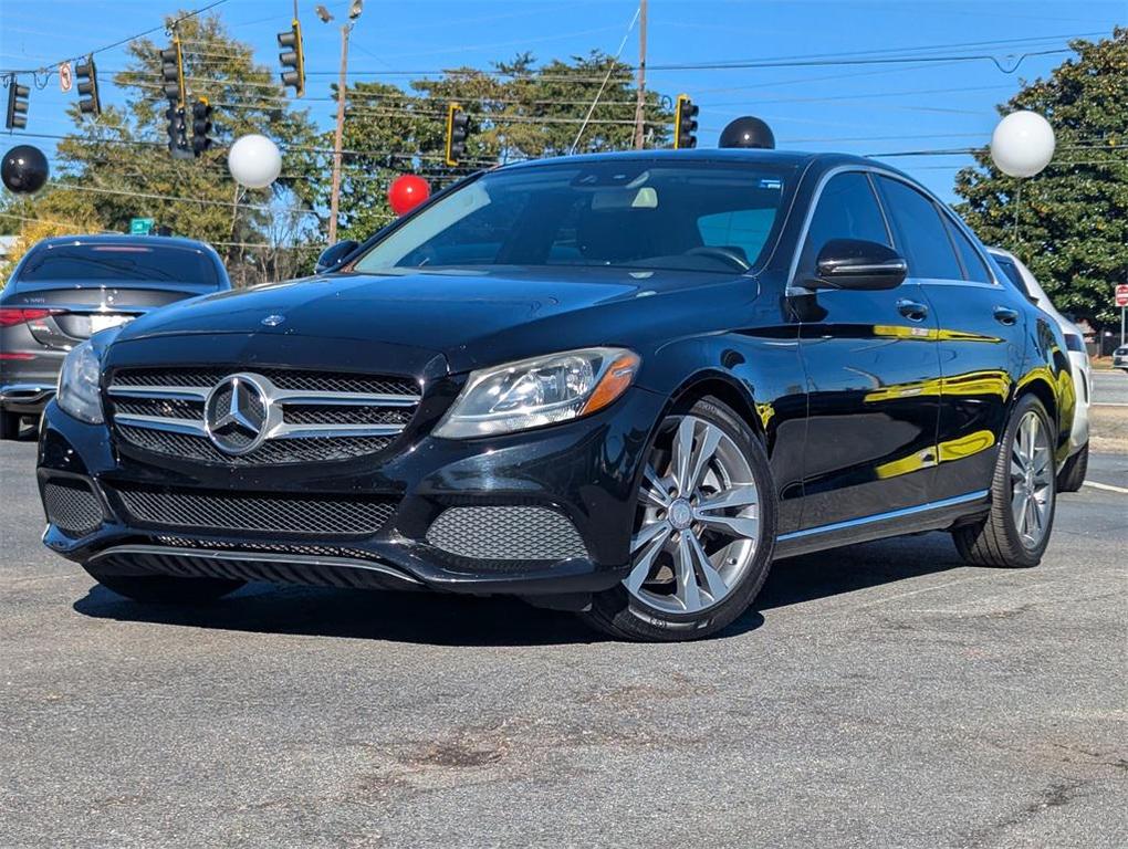 used 2017 Mercedes-Benz C-Class car, priced at $10,694