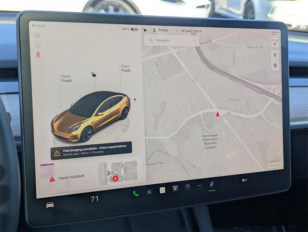 used 2023 Tesla Model 3 car, priced at $23,472