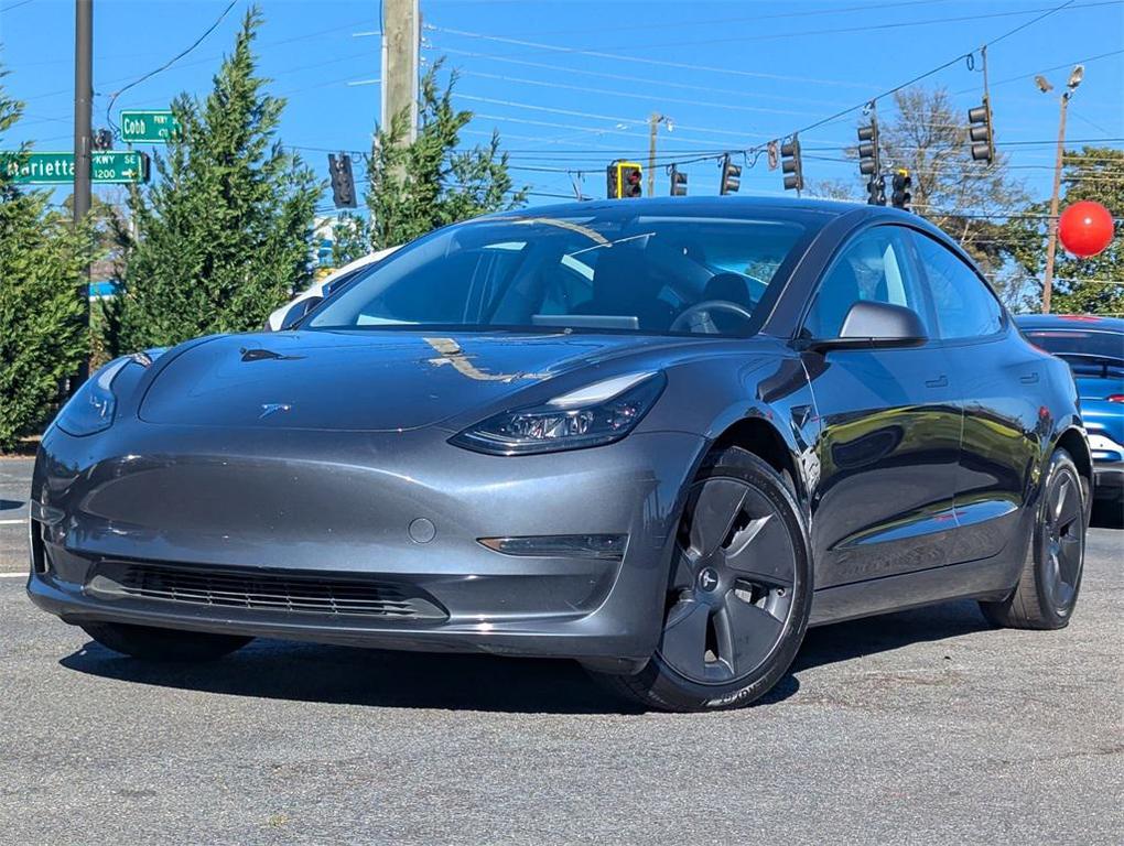 used 2023 Tesla Model 3 car, priced at $23,472