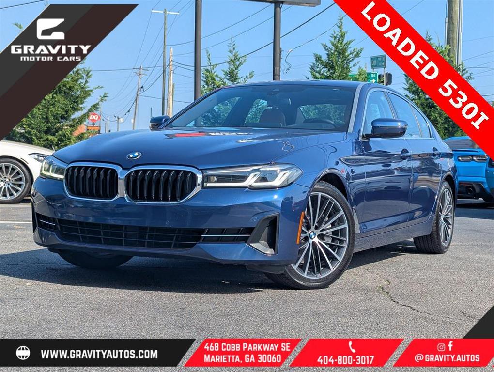 used 2021 BMW 530 car, priced at $25,471