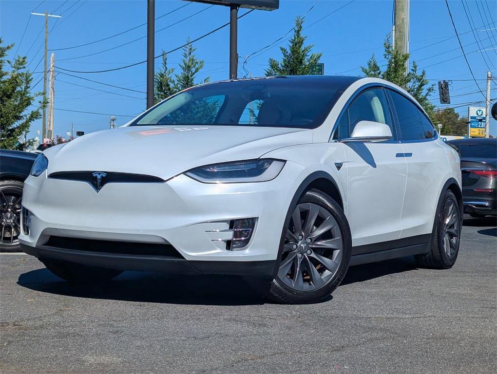 used 2017 Tesla Model X car, priced at $29,049