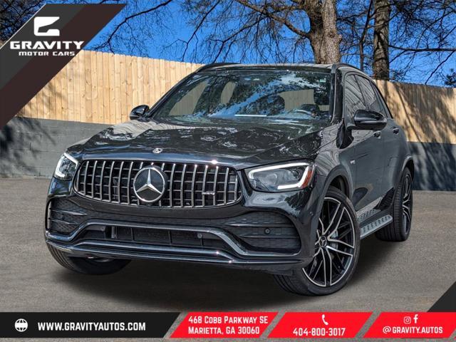 used 2022 Mercedes-Benz AMG GLC 43 car, priced at $49,690