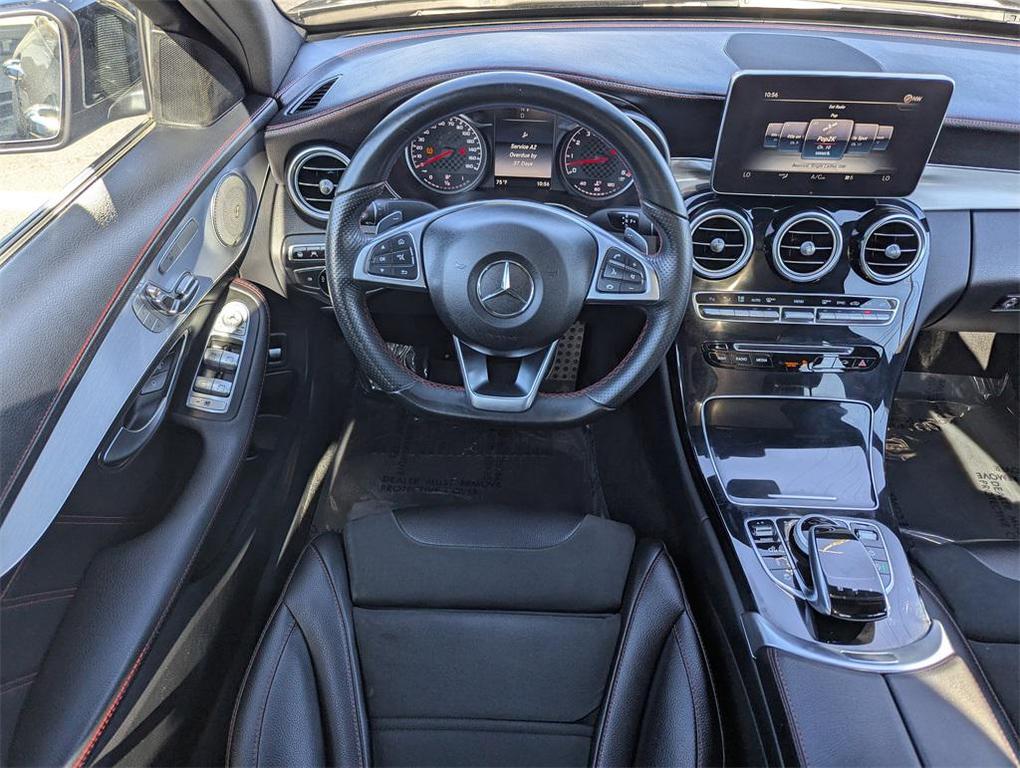 used 2017 Mercedes-Benz AMG C 43 car, priced at $24,994