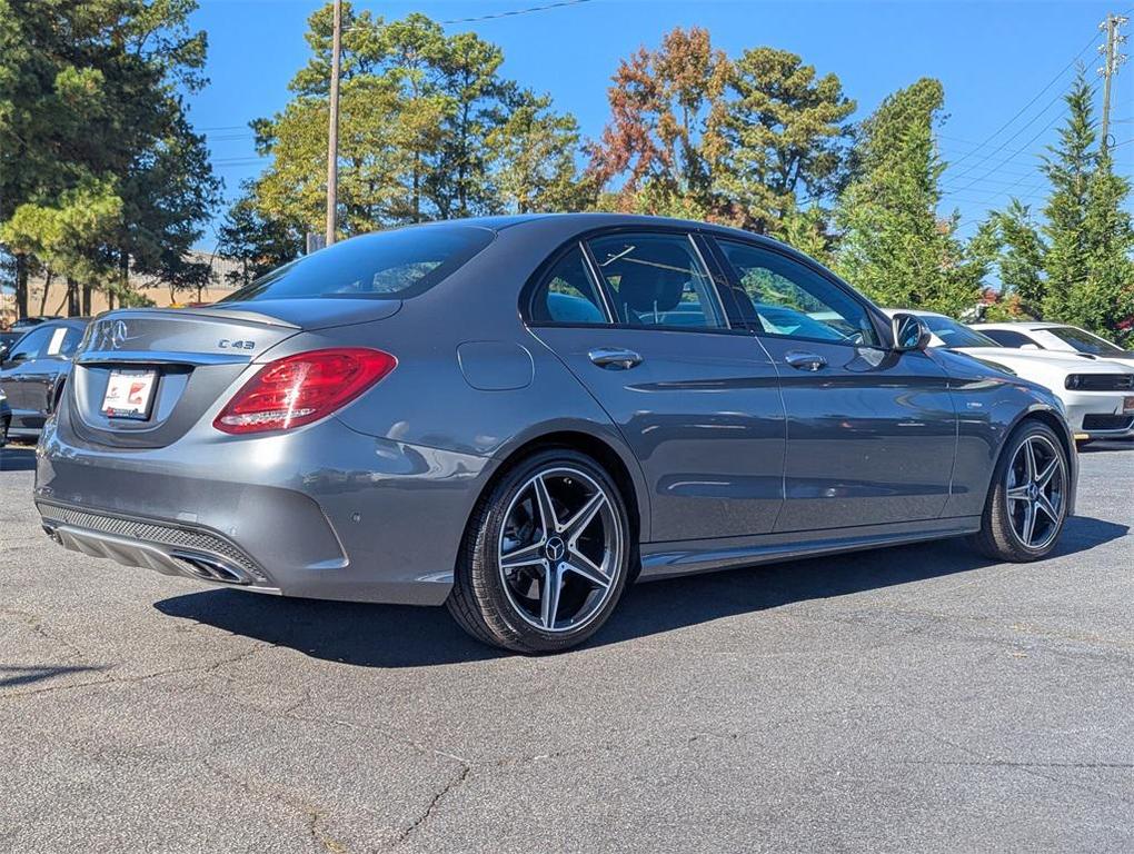 used 2017 Mercedes-Benz AMG C 43 car, priced at $24,994
