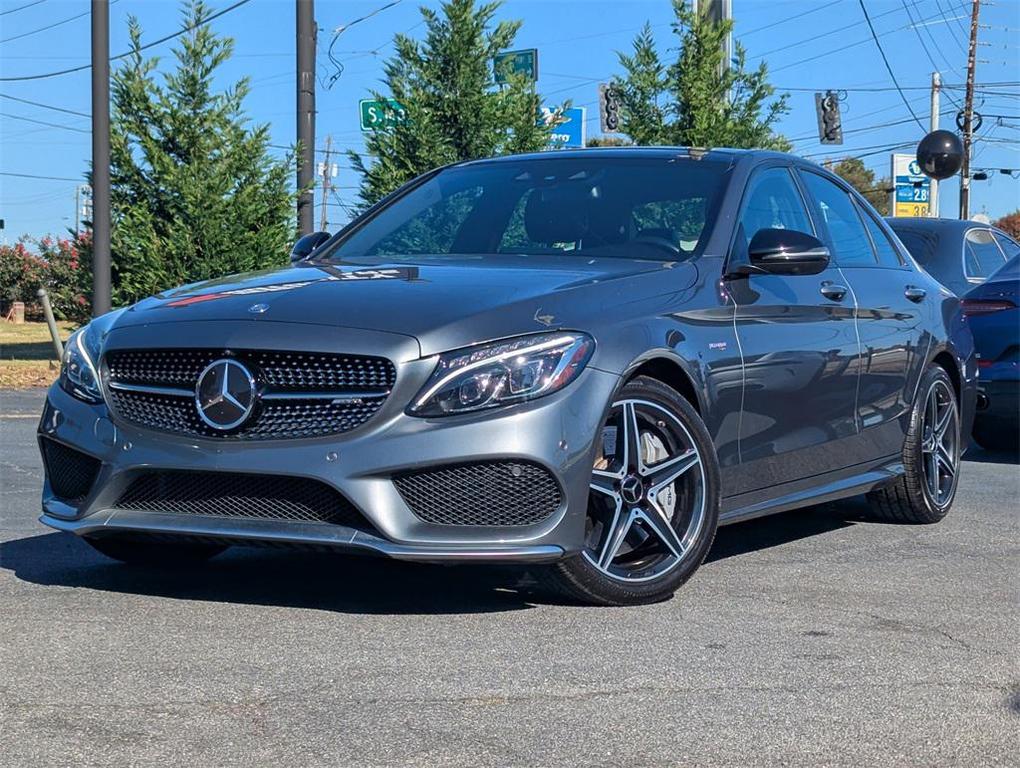 used 2017 Mercedes-Benz AMG C 43 car, priced at $24,994