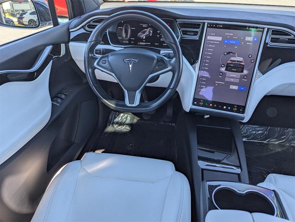 used 2017 Tesla Model X car, priced at $27,772