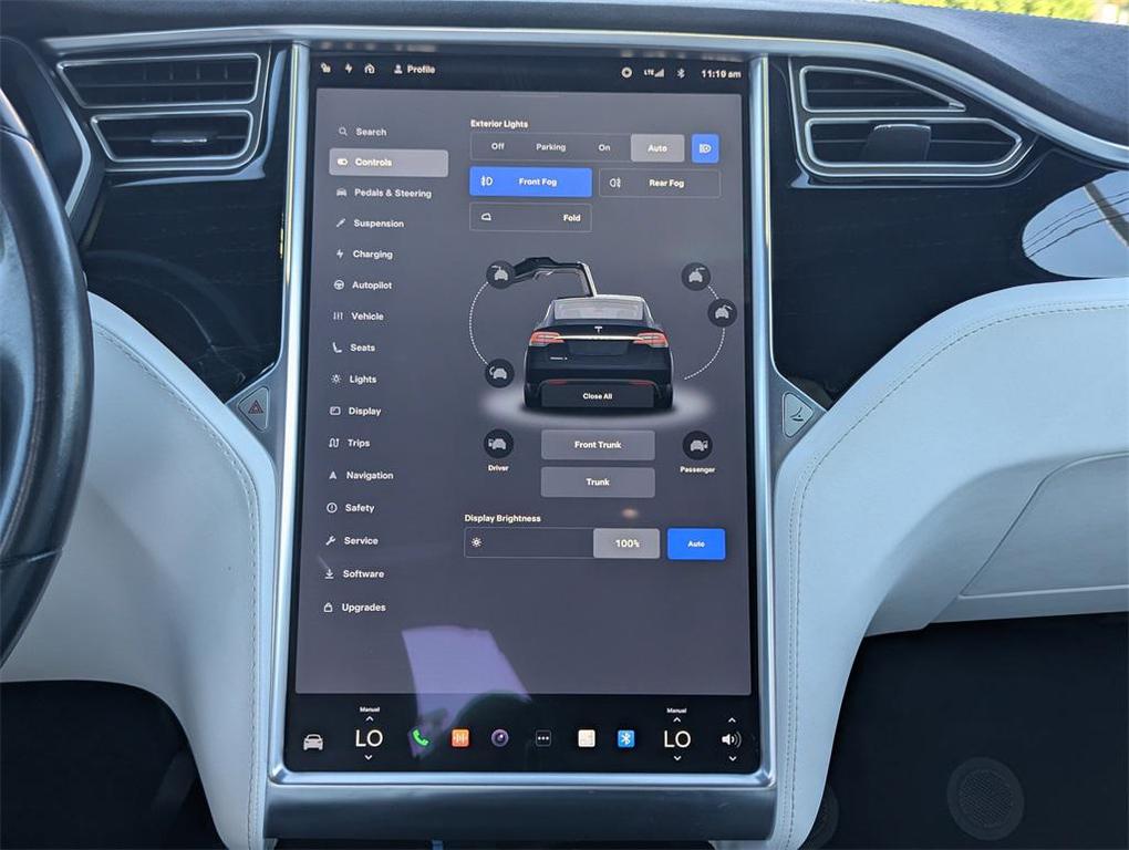 used 2017 Tesla Model X car, priced at $27,772