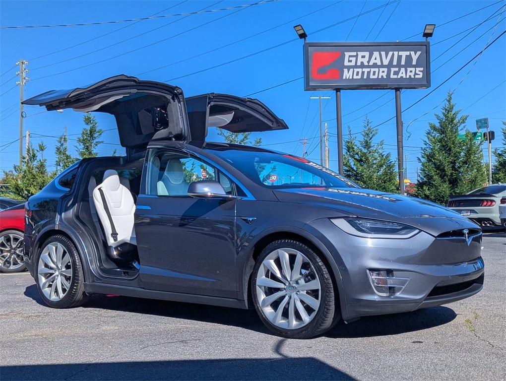 used 2017 Tesla Model X car, priced at $27,772