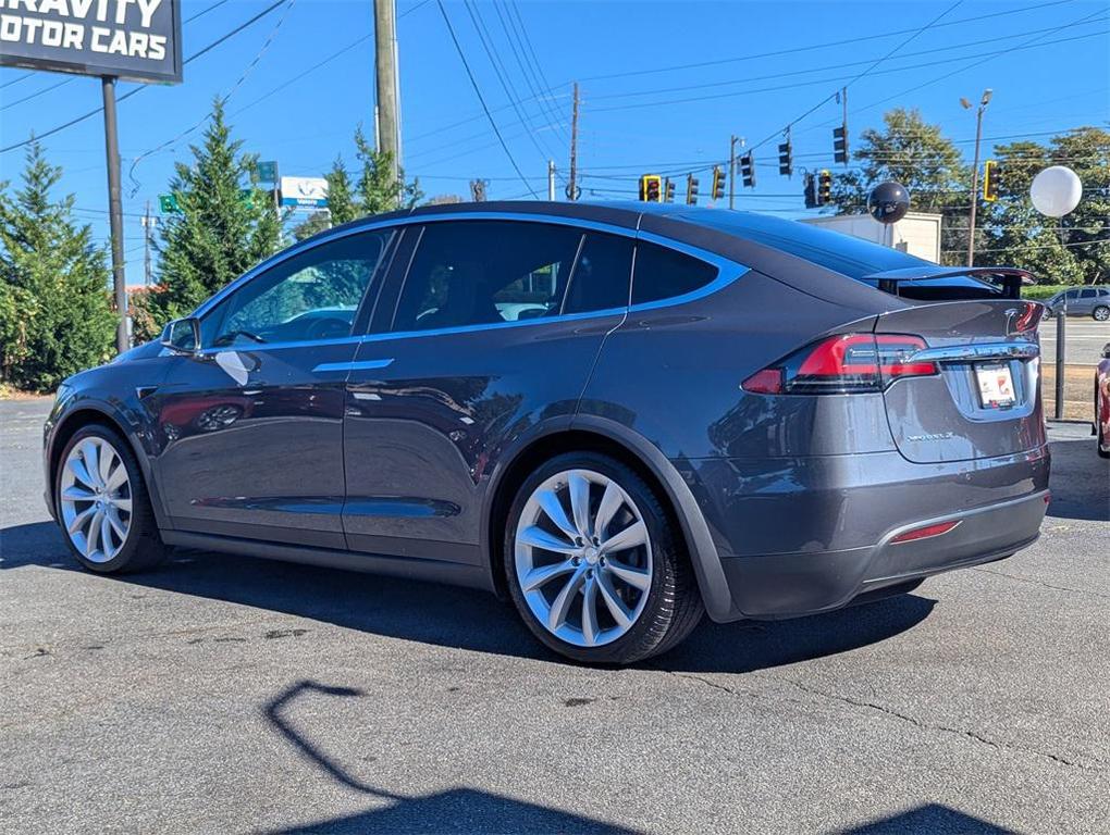 used 2017 Tesla Model X car, priced at $27,772