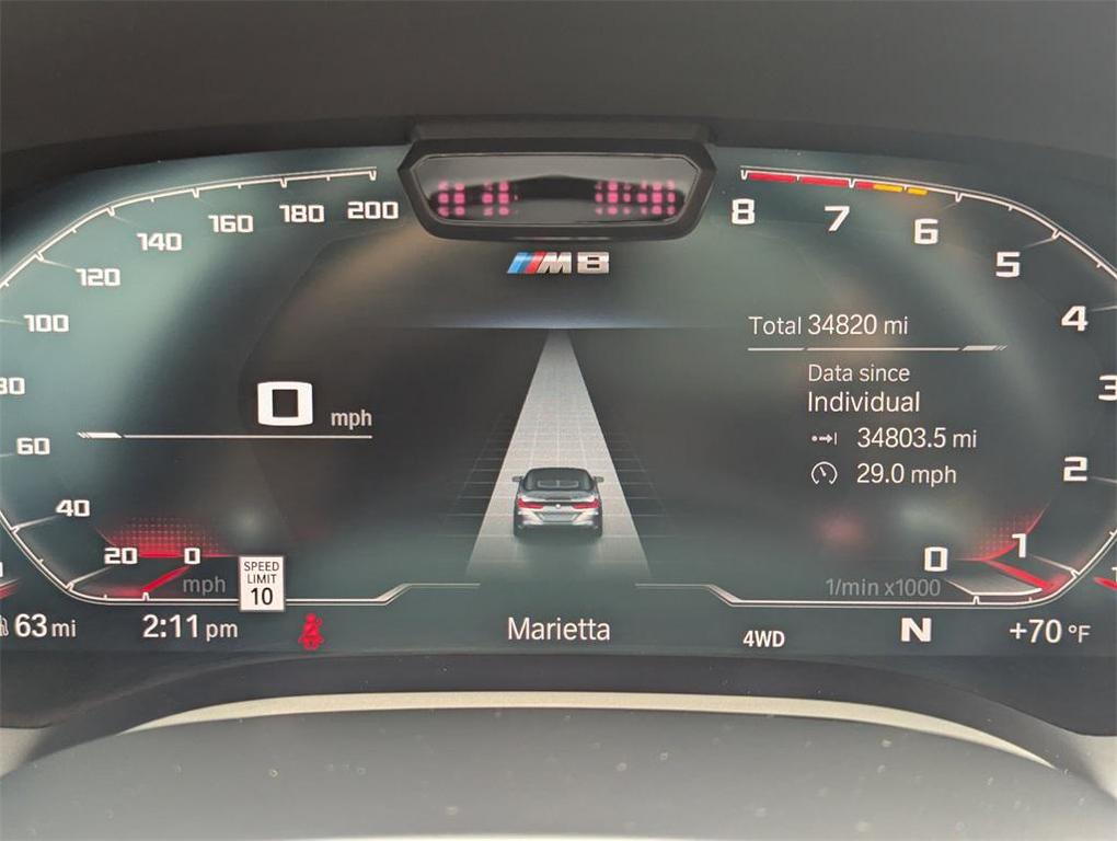 used 2023 BMW M8 car, priced at $87,662