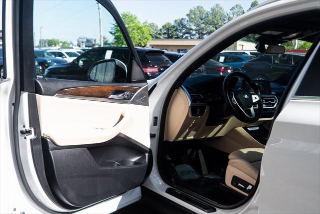 used 2022 BMW X3 car, priced at $34,767