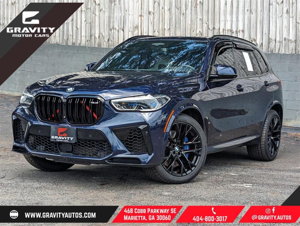 used 2021 BMW X5 M car, priced at $60,999