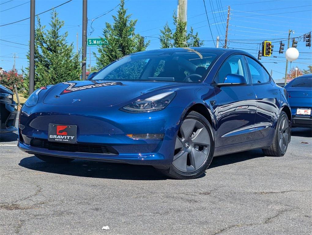 used 2023 Tesla Model 3 car, priced at $27,282