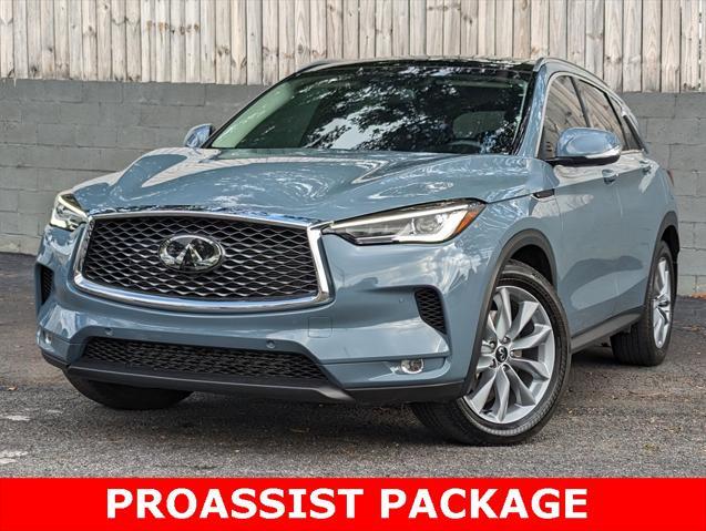 used 2022 INFINITI QX50 car, priced at $32,499