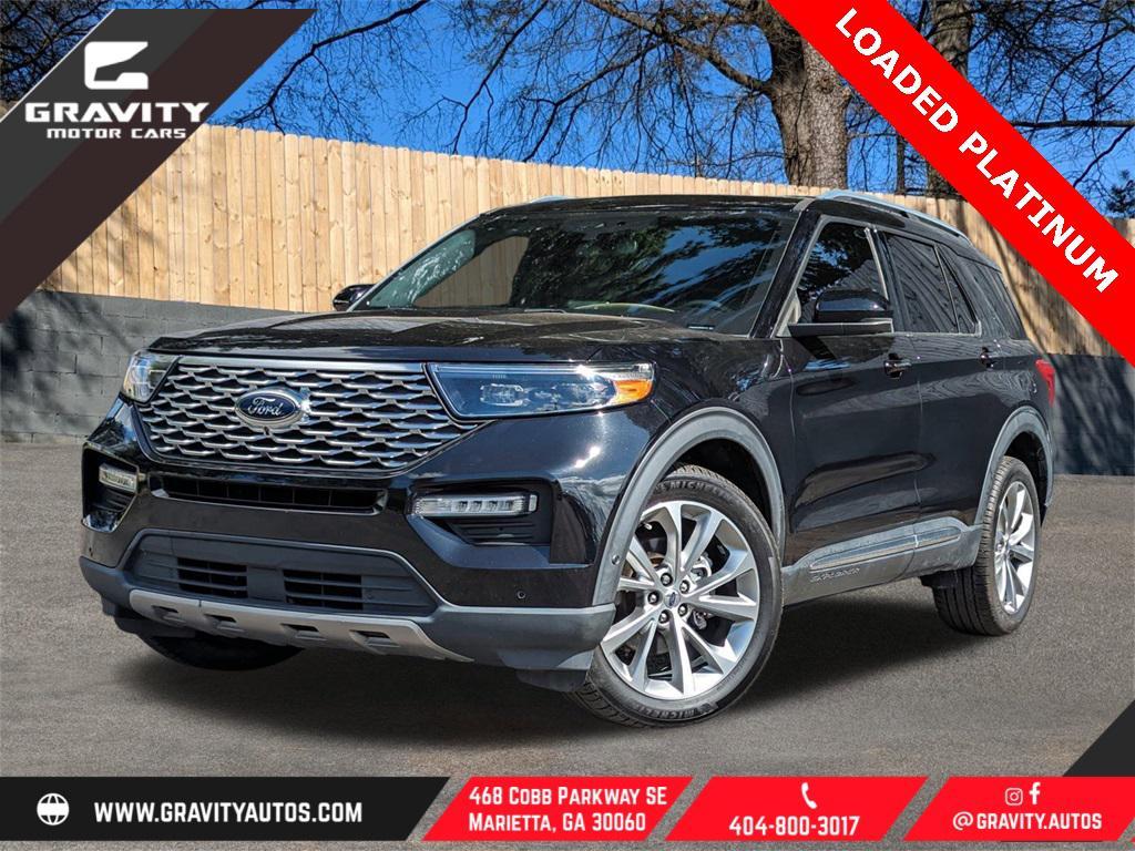used 2021 Ford Explorer car, priced at $31,965