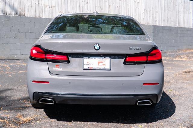used 2022 BMW 540 car, priced at $39,399