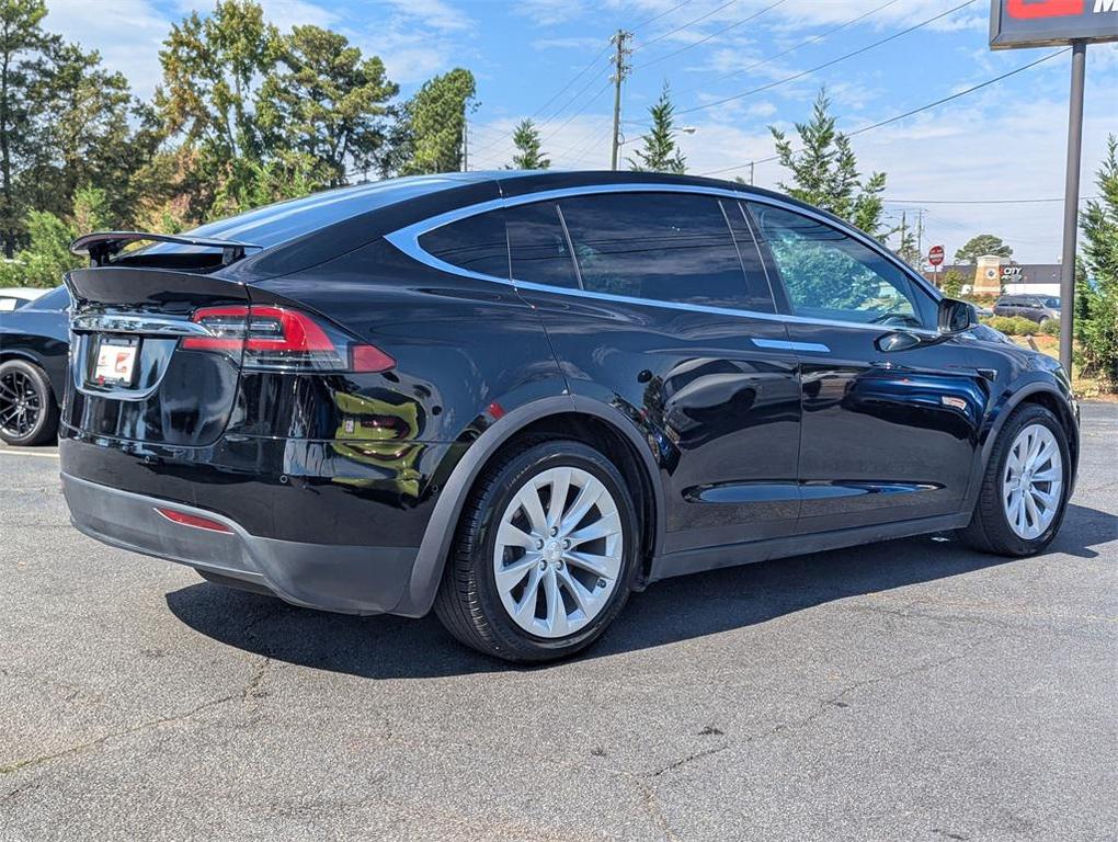 used 2020 Tesla Model X car, priced at $35,199