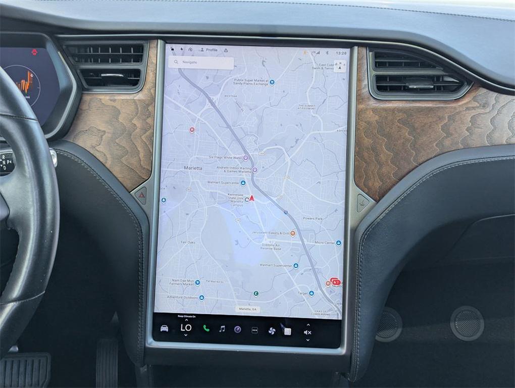 used 2020 Tesla Model X car, priced at $35,199