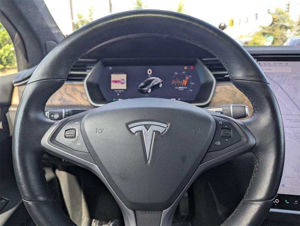used 2020 Tesla Model X car, priced at $35,199