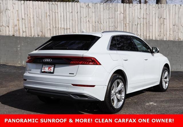 used 2021 Audi Q8 car, priced at $37,999