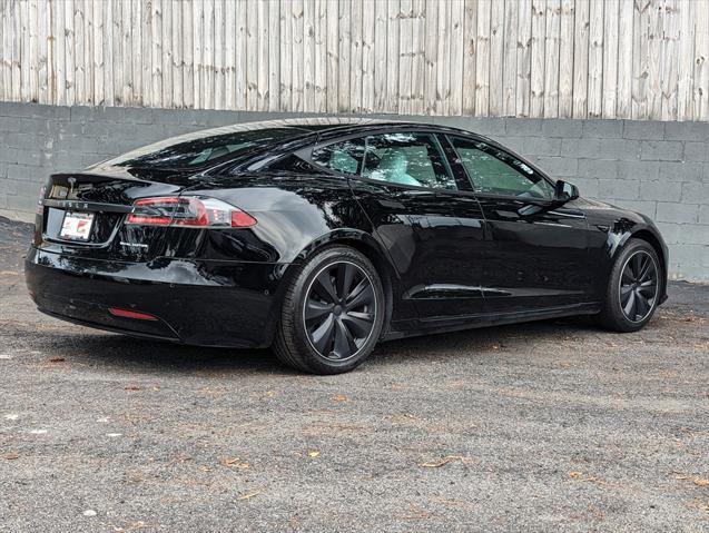 used 2021 Tesla Model S car, priced at $37,849