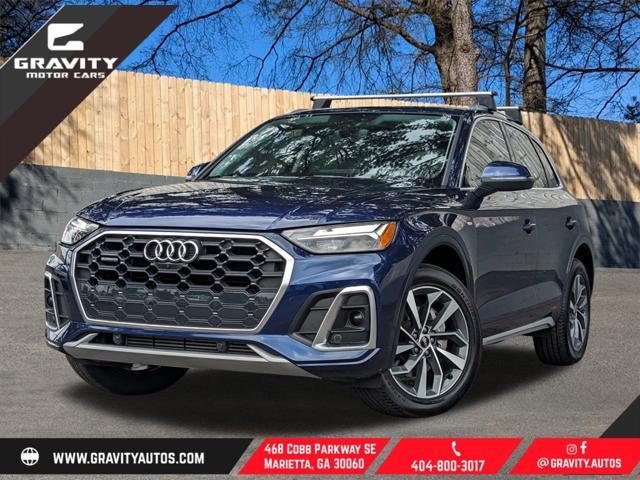 used 2022 Audi Q5 car, priced at $36,999