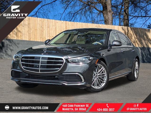 used 2022 Mercedes-Benz S-Class car, priced at $75,999