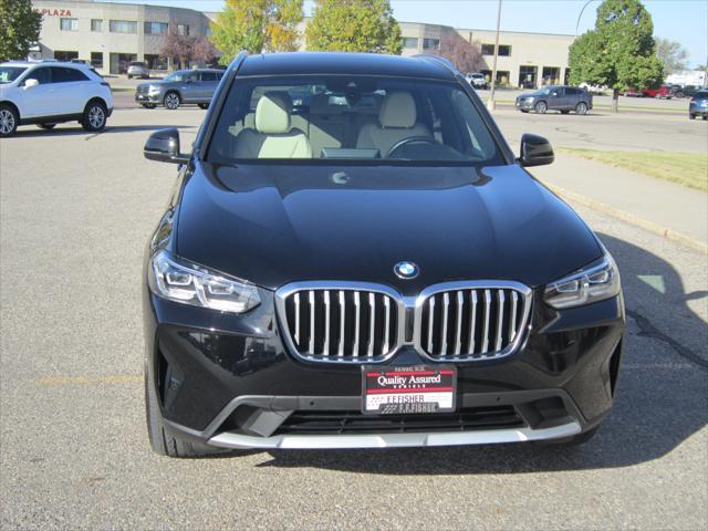 used 2022 BMW X3 car, priced at $38,990