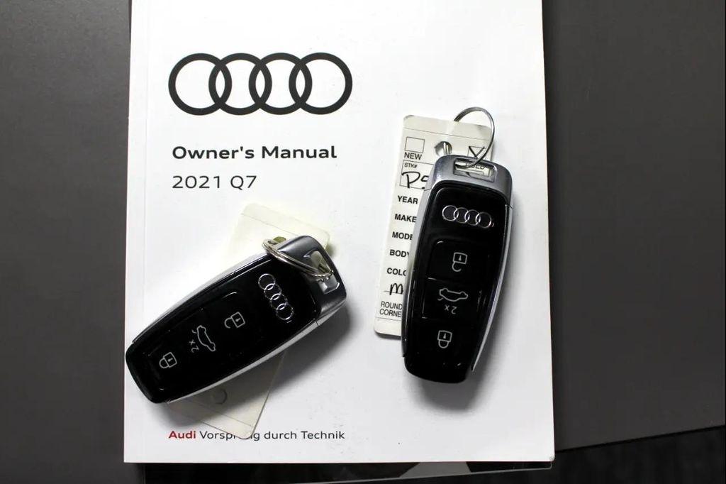 used 2021 Audi Q7 car, priced at $37,990