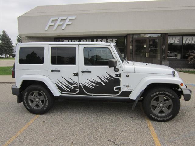 used 2015 Jeep Wrangler Unlimited car, priced at $19,990