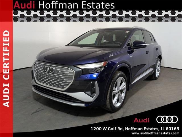 used 2023 Audi Q4 e-tron car, priced at $28,650
