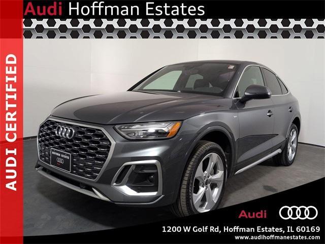 used 2024 Audi Q5 car, priced at $41,870