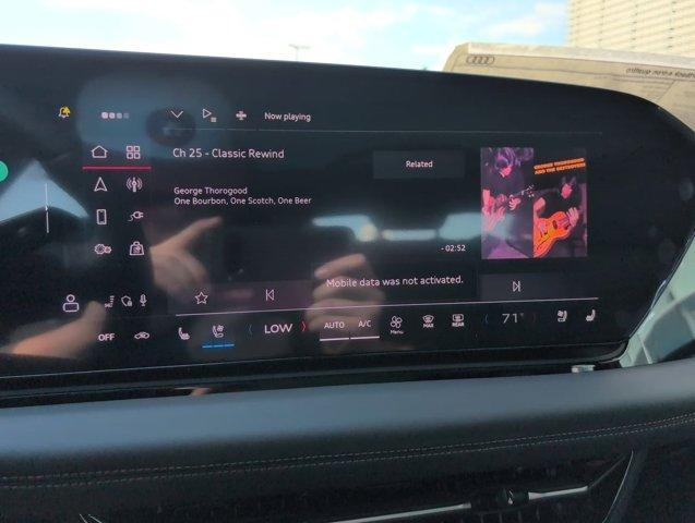 new 2025 Audi A6 e-tron car, priced at $71,711